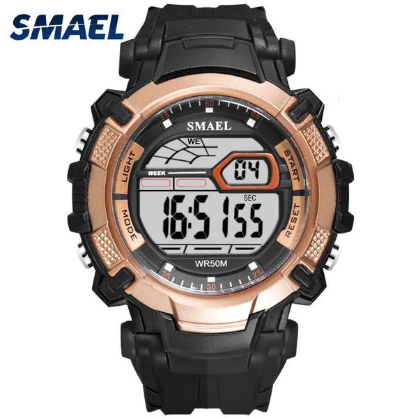 new smael christmas luxury brand sports wristwatch male wristwatch dwaterproof water-led digital watch alarm clock, Slivery;brown
new smael christmas luxury brand sports wristwatch male wristwatch dwaterproof water-led digital watch alarm clock, Slivery;brown