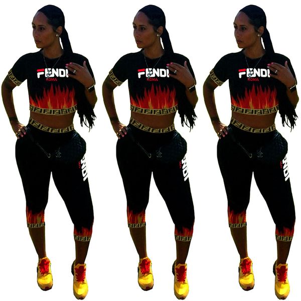 2019 fashion summer designer brand tracksuit sports t-shirt two-piece sets women sweatshirt trousers suits ladies short sleeve shirts pants, White
2019 fashion summer designer brand tracksuit sports t-shirt two-piece sets women sweatshirt trousers suits ladies short sleeve shirts pants, White