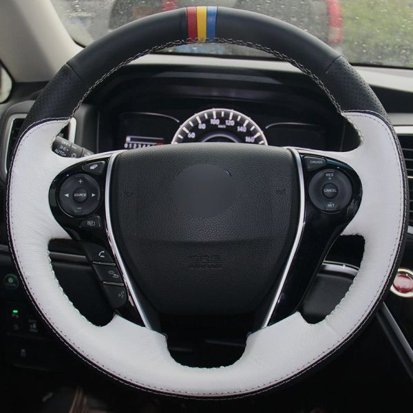 black natural leather white natural leather steering wheel cover for honda accord 9 odyssey crosstour 2013-2016 pilot 2016 2017
black natural leather white natural leather steering wheel cover for honda accord 9 odyssey crosstour 2013-2016 pilot 2016 2017
