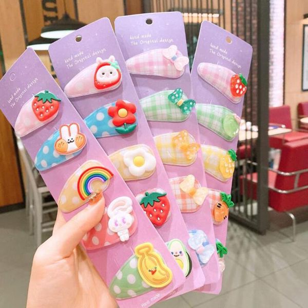 proly 5pcs/set new girls barrette candy cartoon novelty hair clip baby lovely hairpins shiny hair colorful accessories, Slivery;white
proly 5pcs/set new girls barrette candy cartoon novelty hair clip baby lovely hairpins shiny hair colorful accessories, Slivery;white