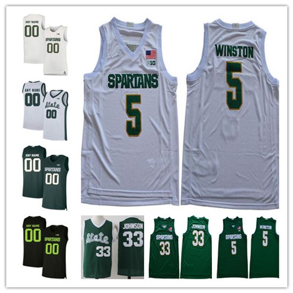 custom 2020 msu michigan state spartans basketball jersey any name number 5 cassius winston 20 matt mcquaid 33 johnson green college jerseys, Black;red
custom 2020 msu michigan state spartans basketball jersey any name number 5 cassius winston 20 matt mcquaid 33 johnson green college jerseys, Black;red