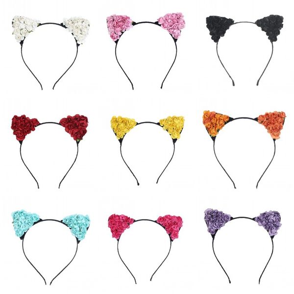 cute children baby girls flower cat ears headwear boho style hairbands halloween hair sticks cosplay air accessories, Slivery;white
cute children baby girls flower cat ears headwear boho style hairbands halloween hair sticks cosplay air accessories, Slivery;white