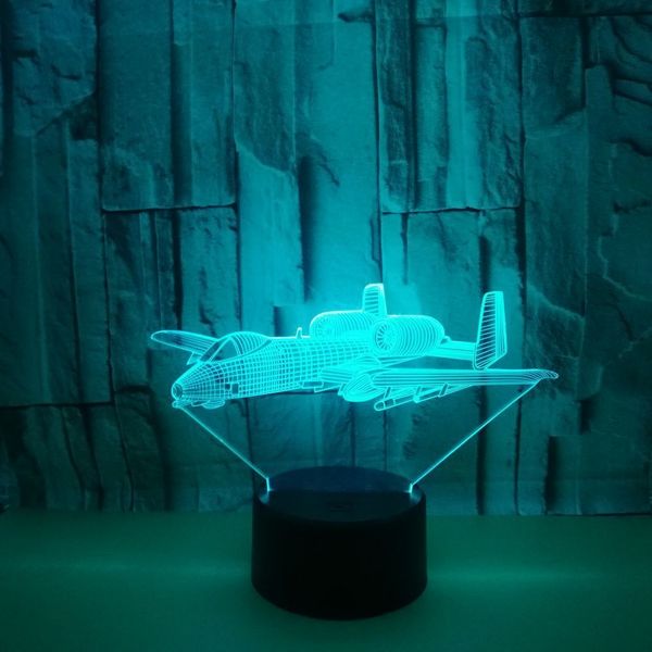 foreign trade new pattern aircraft 3d lamp colorful remote control 3d lamp touch deskoriginality 3d led small night-light
foreign trade new pattern aircraft 3d lamp colorful remote control 3d lamp touch deskoriginality 3d led small night-light