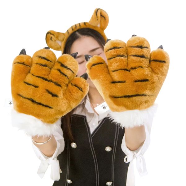 cute soft simulation animal plush gloves plush headband creative children's game toy paw gloves costume for cosplay halloween
cute soft simulation animal plush gloves plush headband creative children's game toy paw gloves costume for cosplay halloween