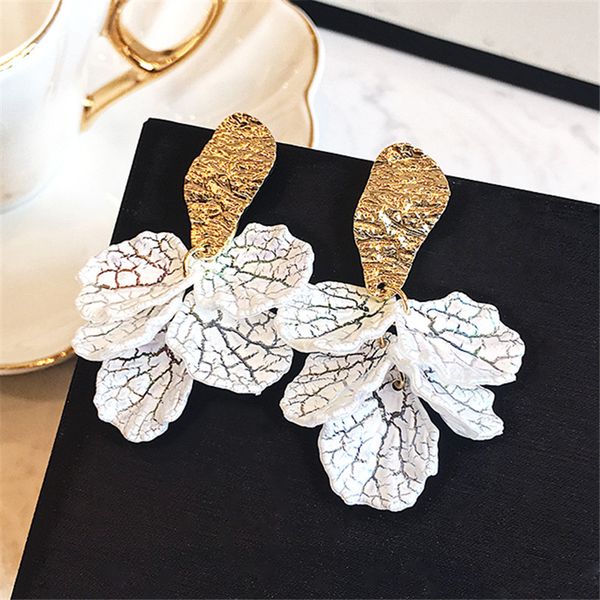 korean white shell flower petal drop earrings for women 2019 new statement pendientes trendy long earrings nightclub jewelry, Silver
korean white shell flower petal drop earrings for women 2019 new statement pendientes trendy long earrings nightclub jewelry, Silver
