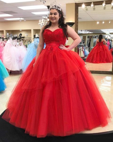 stylish red beaded ball gown quinceanera dresses sweetheart neckline peplum prom gowns tulle appliqued sweet 16 dress, Blue;red
stylish red beaded ball gown quinceanera dresses sweetheart neckline peplum prom gowns tulle appliqued sweet 16 dress, Blue;red
