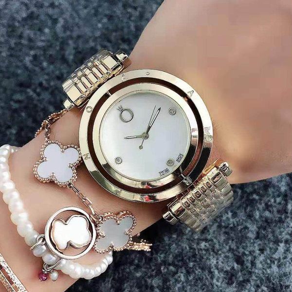 fashion brand wrist watch women's girls crystal style steel metal band quartz watches p60, Slivery;brown
fashion brand wrist watch women's girls crystal style steel metal band quartz watches p60, Slivery;brown