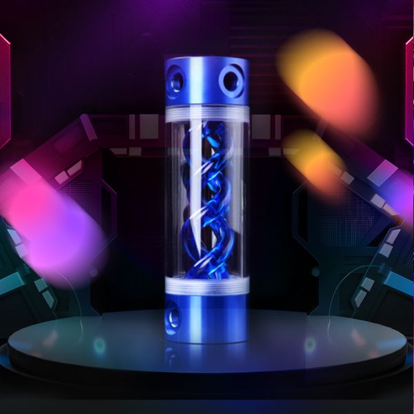 syscooling art31 water cooling coolant resrvoir transparent t spiral reservoir with rgb light
syscooling art31 water cooling coolant resrvoir transparent t spiral reservoir with rgb light