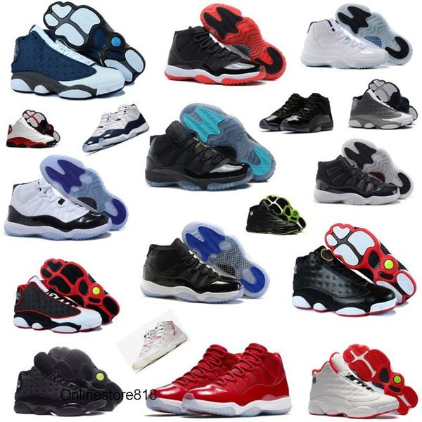 11s concord 13s chicago flint black cat mens basketball sports 11 bred space jam gamma blue men women sneakers designer size 7 - 13
11s concord 13s chicago flint black cat mens basketball sports 11 bred space jam gamma blue men women sneakers designer size 7 - 13
