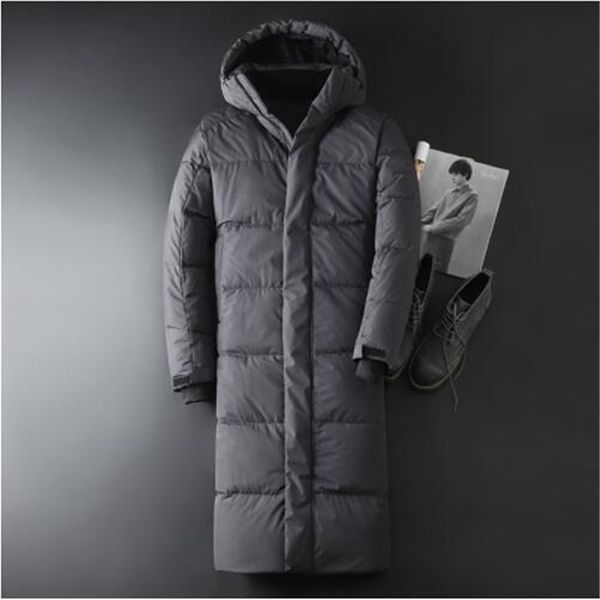new arrival men 90% down jacket winter parkas men's white duck down coats feather liner thick warm jackets x-long coat men, Black
new arrival men 90% down jacket winter parkas men's white duck down coats feather liner thick warm jackets x-long coat men, Black