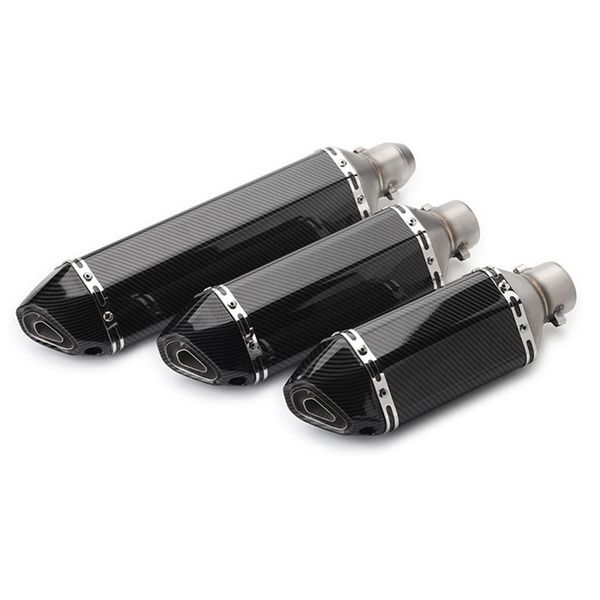 carbon fiber 51mm motorcycle exhaust modify motocross exhaust muffler for fz6 cbr250 cb600 mt07 mt09 z800 r6 atv dirt pit bike
carbon fiber 51mm motorcycle exhaust modify motocross exhaust muffler for fz6 cbr250 cb600 mt07 mt09 z800 r6 atv dirt pit bike