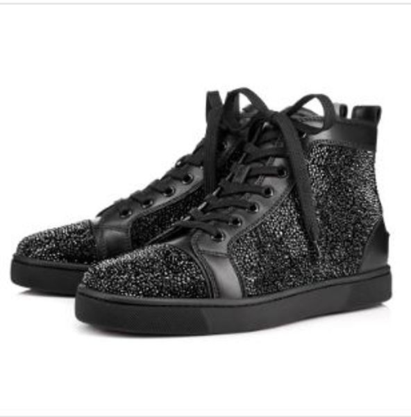new designer fashion red bottoms shoes studded spikes flat sneakers for men women glitter party lovers genuine leather casual rivet sneaker, Black
new designer fashion red bottoms shoes studded spikes flat sneakers for men women glitter party lovers genuine leather casual rivet sneaker, Black