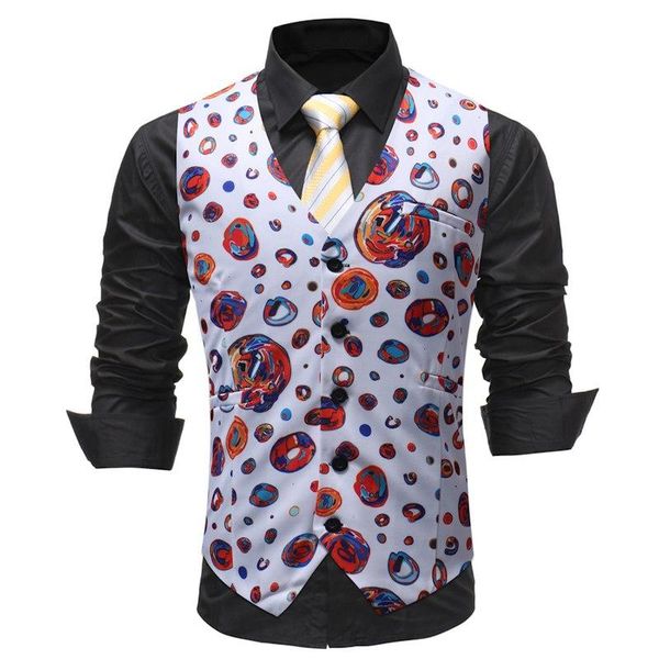 мужчины gilet broadcloth homme mariage формальной бабочка цветочные печати свадебных рукава жилет костюм жилет мужчины colete дышащий мужчин, Black;white 
мужчины gilet broadcloth homme mariage формальной бабочка цветочные печати свадебных рукава жилет костюм жилет мужчины colete дышащий мужчин, Black;white
