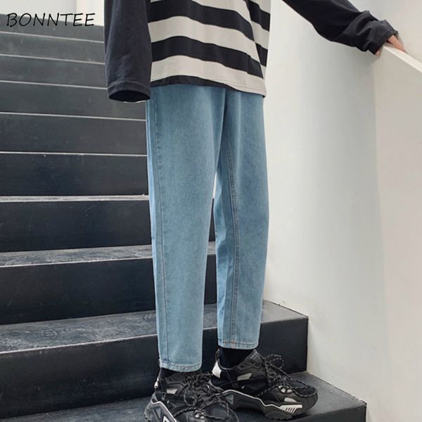 men jeans solid all-match leisure streetwear ankle-length straight trousers mens korean style plus size 3xl new harajuku, Blue
men jeans solid all-match leisure streetwear ankle-length straight trousers mens korean style plus size 3xl new harajuku, Blue