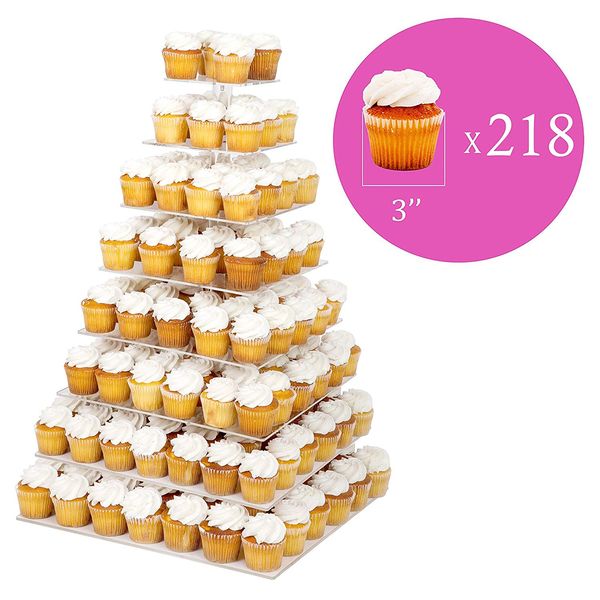 large 8-tier wedding party acrylic glass cupcake stand-cake stand and dessert tower (large 8s)
large 8-tier wedding party acrylic glass cupcake stand-cake stand and dessert tower (large 8s)