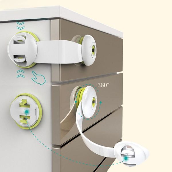 1 pair baby anti clip lock children safety care plastic cabinets fridge toilet lid drawer strap
1 pair baby anti clip lock children safety care plastic cabinets fridge toilet lid drawer strap