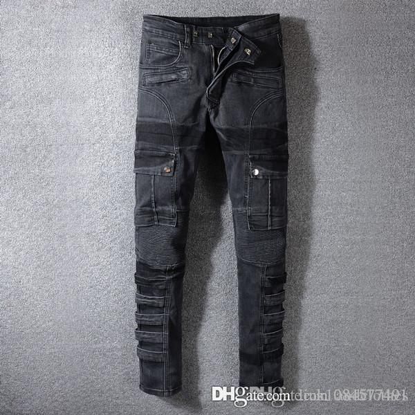mens luxury designer clothes luxury designer pants skinny streetwear jeans men's jeans 19ss trend designer slim fashi, Blue
mens luxury designer clothes luxury designer pants skinny streetwear jeans men's jeans 19ss trend designer slim fashi, Blue