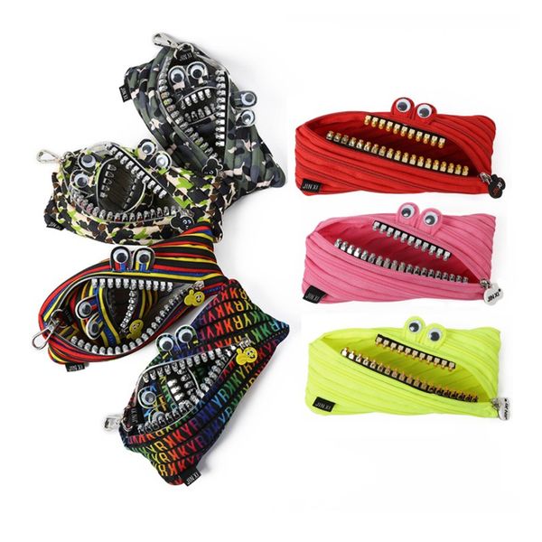 kawaii zipper monster pencil case cute pencilcase box bag for kids boys girls back to school gift supplies big stationery
kawaii zipper monster pencil case cute pencilcase box bag for kids boys girls back to school gift supplies big stationery