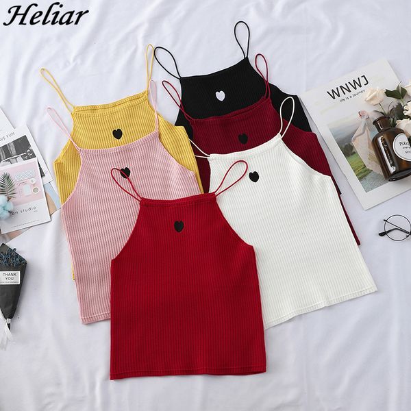 women's tanks & camis heliar women tank sleeveless vest causal solid female embroidery heart bottom 2021 summer, White
women's tanks & camis heliar women tank sleeveless vest causal solid female embroidery heart bottom 2021 summer, White