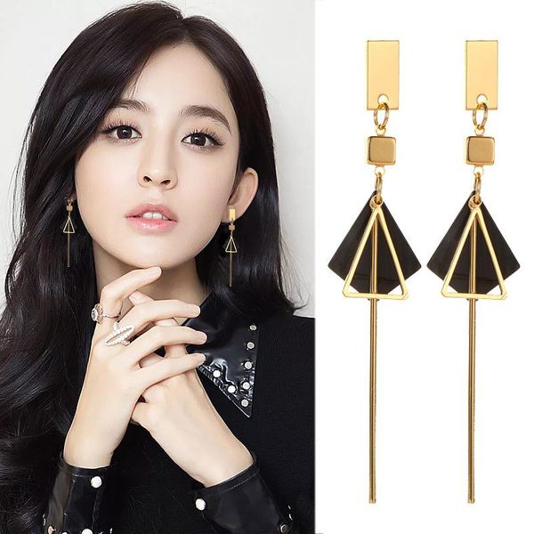women fashion geometry earrings triangle square tassel ear pendants jewelry decoration 11.11 regalos originales argolas brinco, Silver
women fashion geometry earrings triangle square tassel ear pendants jewelry decoration 11.11 regalos originales argolas brinco, Silver