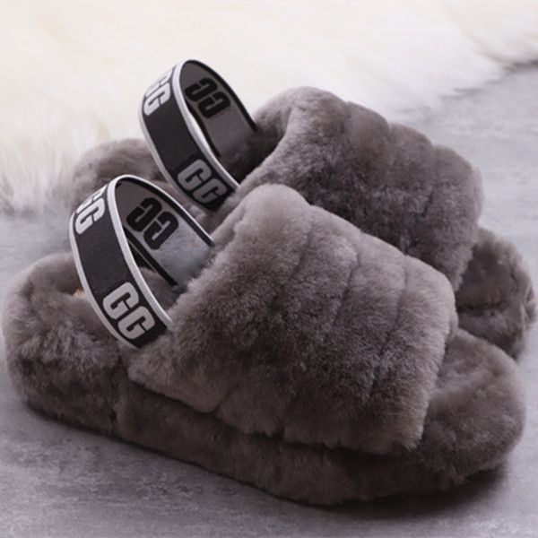 2020 горячие ЖЕНЩИНЫ Австралия WGG Fluff Да дизайнер тапочек Модные роскошные повседне