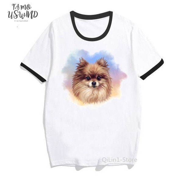 harajuku kawaii brown pomeranian printed tshirt women friends dog lover t shirt femme animal cute girls tees summer clothes, White
harajuku kawaii brown pomeranian printed tshirt women friends dog lover t shirt femme animal cute girls tees summer clothes, White