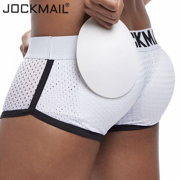 men underwear padded butt enhancer fashion breathable mesh briefs underpants, Black;white
men underwear padded butt enhancer fashion breathable mesh briefs underpants, Black;white