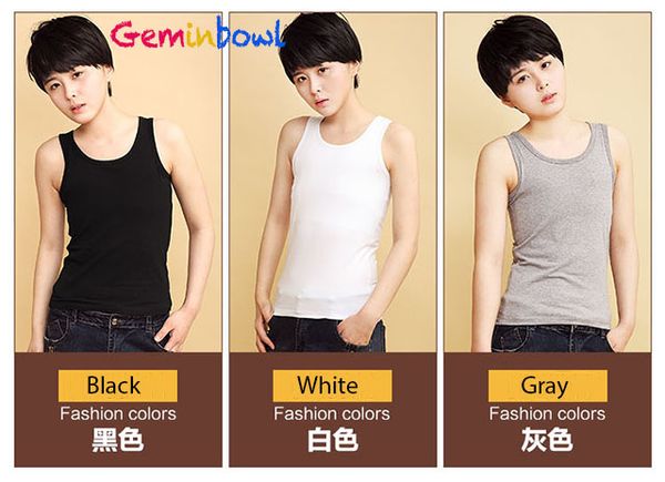 geminbowl outerwear elastic band chest binder tomboy cotton flat vest long breast corset les slim undershirt breathable, White;black
geminbowl outerwear elastic band chest binder tomboy cotton flat vest long breast corset les slim undershirt breathable, White;black