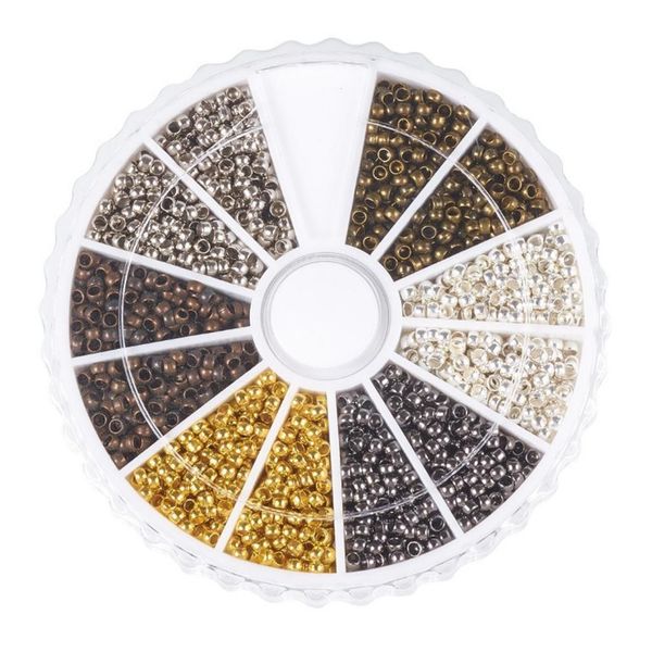 3000x craft spacer beads metal tiny loose beads for jewelry making findings sets
3000x craft spacer beads metal tiny loose beads for jewelry making findings sets