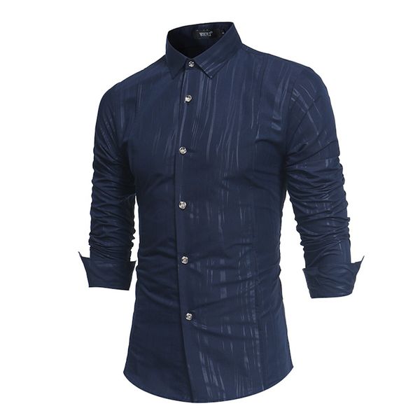 мужская повседневная кнопка отложной воротник slim fit с длинным рукавом рубашки блузка, White;black
мужская повседневная кнопка отложной воротник slim fit с длинным рукавом рубашки блузка, White;black