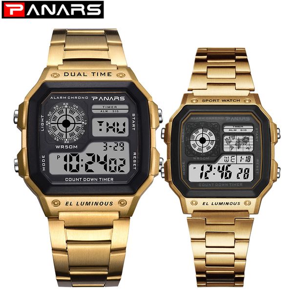 couple watch men and women rose gold digital watch classic stainless steel lover's wrist watches christmas valentine gift, Slivery;brown
couple watch men and women rose gold digital watch classic stainless steel lover's wrist watches christmas valentine gift, Slivery;brown