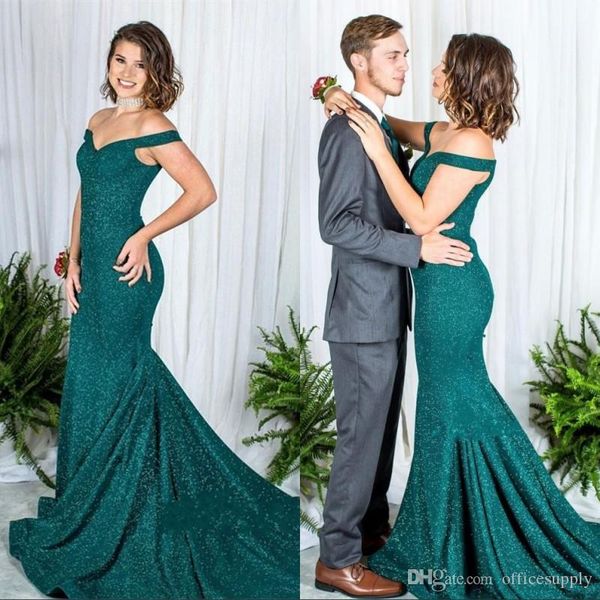 hunter sequined prom dresses beads off shoulder mermaid floor length formal dresses evening party wear robes de soirée custom, Black
hunter sequined prom dresses beads off shoulder mermaid floor length formal dresses evening party wear robes de soirée custom, Black