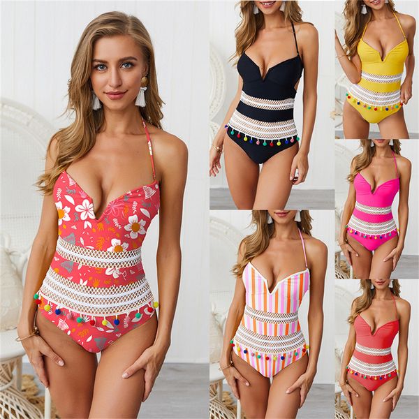 floral print monokini women halter one piece swimwear water sports wear female mid waist swimming suit padding beach wear
floral print monokini women halter one piece swimwear water sports wear female mid waist swimming suit padding beach wear