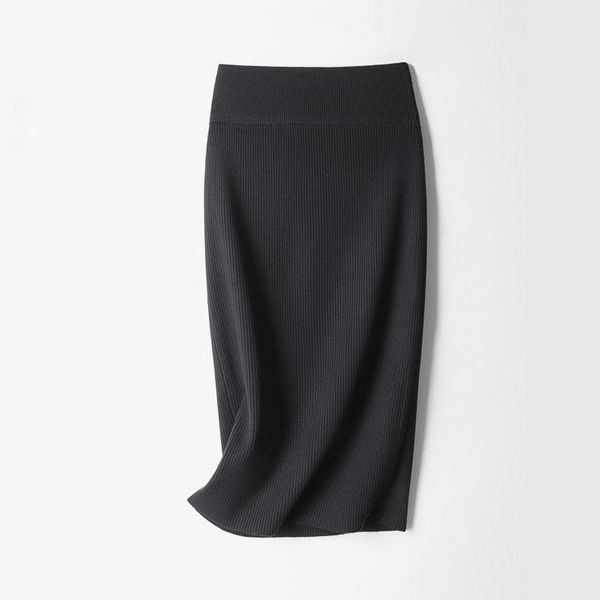 2018 women knitted long skirt autumn high waist mid-calf winter a-line skirt female slim thick pencil jupe saisa faldas, Black
2018 women knitted long skirt autumn high waist mid-calf winter a-line skirt female slim thick pencil jupe saisa faldas, Black