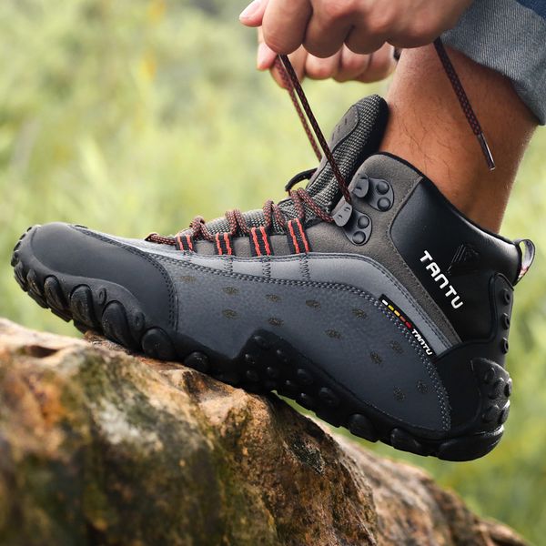 backcamel 2018 autumn winter men leather boots high outdoor hiking shoes wear-resistant breathable large size39-46 lace trainers, Black
backcamel 2018 autumn winter men leather boots high outdoor hiking shoes wear-resistant breathable large size39-46 lace trainers, Black