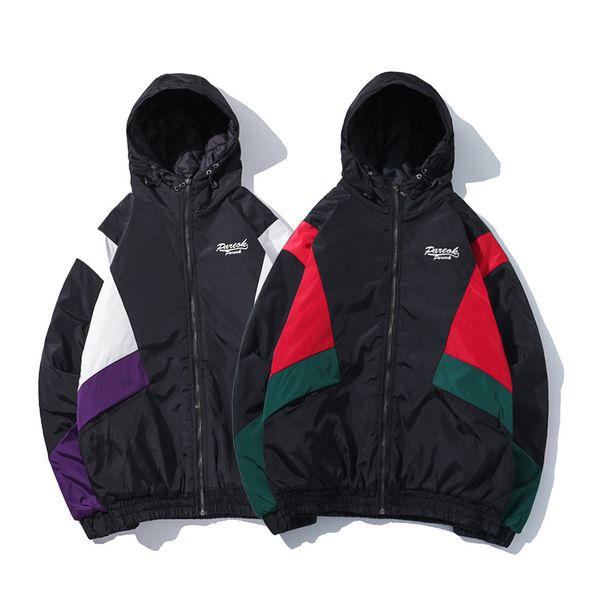 winter original popular brand mens panel contrasting color padded raincoat jacket korean-style students stylish cotton, Black
winter original popular brand mens panel contrasting color padded raincoat jacket korean-style students stylish cotton, Black