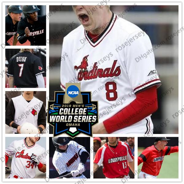 2019 louisville cardinals # 8 ник беннетт 11 зик пинкхэм 14 трей леонард 15 бобби миллер белый красный черный ncaa cws college baseball jers, Black
2019 louisville cardinals # 8 ник беннетт 11 зик пинкхэм 14 трей леонард 15 бобби миллер белый красный черный ncaa cws college baseball jers, Black