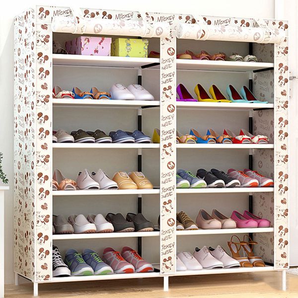 modern fashion double rows multi-layers non-woven cloth shoes cabinet shoes rack storage shoes organizer shelves home furniture
modern fashion double rows multi-layers non-woven cloth shoes cabinet shoes rack storage shoes organizer shelves home furniture
