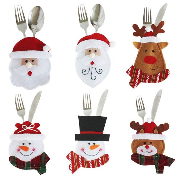 6pcs cutlery holder towel knives fork spoon cute santa claus shaped tableware for kitchen decoration christmas eve table (6pcs
6pcs cutlery holder towel knives fork spoon cute santa claus shaped tableware for kitchen decoration christmas eve table (6pcs