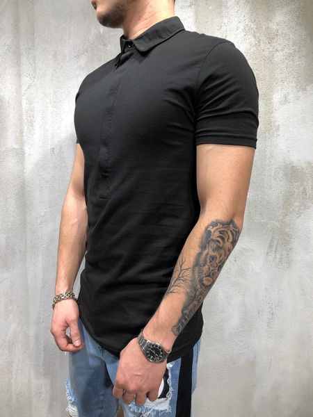 e-baihui 2021 summer solid color polo shirts men's lapel t-shirt foreign trade men's t-shirt men's short-sleeved polo shirt b, White;black
e-baihui 2021 summer solid color polo shirts men's lapel t-shirt foreign trade men's t-shirt men's short-sleeved polo shirt b, White;black