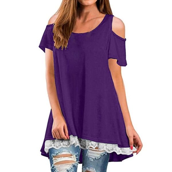 jaycosin women summer t shirts 2019 casual t-shirt off shoulder batwing short sleeve lace up solid o-neck lady loose, White
jaycosin women summer t shirts 2019 casual t-shirt off shoulder batwing short sleeve lace up solid o-neck lady loose, White