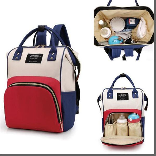 multi-function mummy maternity nappy bag fashion patchwork large capacity baby bag travel backpack nursing for mom
multi-function mummy maternity nappy bag fashion patchwork large capacity baby bag travel backpack nursing for mom