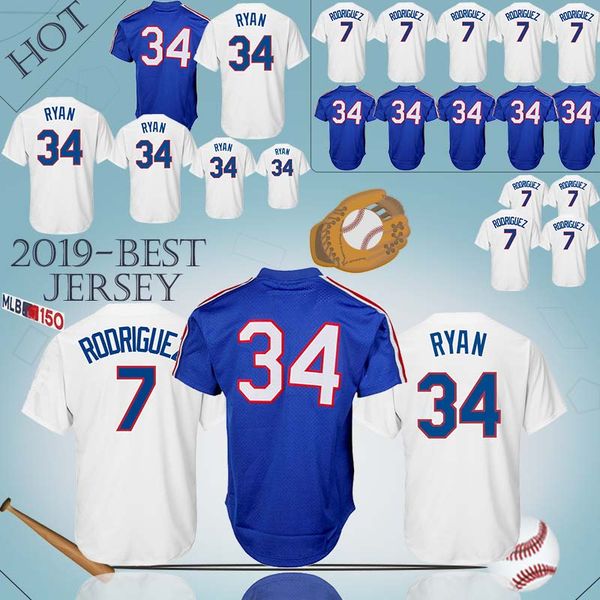 34 Nolan Ryan Texas jerseys Rangers 7 Ivan Rodriguez Jersey sportswear 2019 men superior 150th anniversary
34 Nolan Ryan Texas jerseys Rangers 7 Ivan Rodriguez Jersey sportswear 2019 men superior 150th anniversary