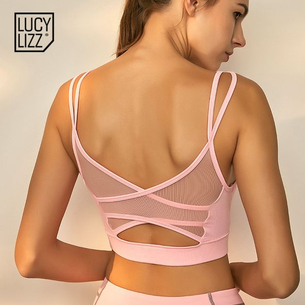 lucylizz mesh breathable yoga bra fitness women shockproof sports bra workout running sportswear underwear sport, White;black
lucylizz mesh breathable yoga bra fitness women shockproof sports bra workout running sportswear underwear sport, White;black