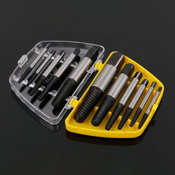 5/6pcs steel durable use damaged broken screws extractor drill bits easy out remover center drill damaged bolts
5/6pcs steel durable use damaged broken screws extractor drill bits easy out remover center drill damaged bolts