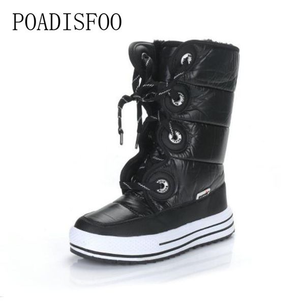 poadisfoo 2018 women's show boots platform thick warm moistureproof and antiskidding plus size moisture-proof show boots xz-27, Black
poadisfoo 2018 women's show boots platform thick warm moistureproof and antiskidding plus size moisture-proof show boots xz-27, Black