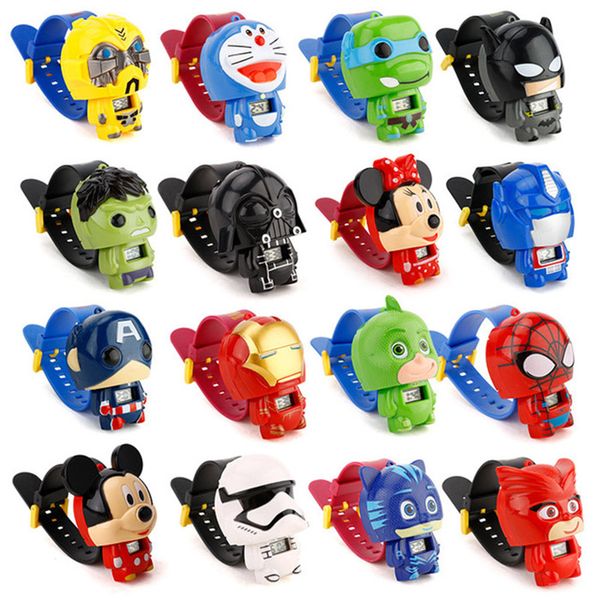 30 type kid avenger pony frozen deformation watche children uperhero cartoon movie captain america iron man piderman hulk watch toy
30 type kid avenger pony frozen deformation watche children uperhero cartoon movie captain america iron man piderman hulk watch toy