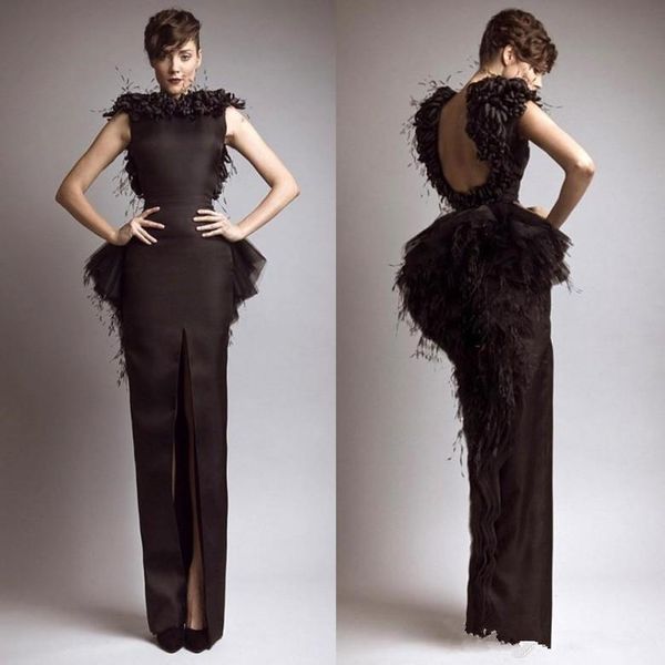 старинные формальные krikor jabotian черный вечерние платья с перьями атласная оболочка спинки фронт сплит платье cap рукава пром платье, Black;red
старинные формальные krikor jabotian черный вечерние платья с перьями атласная оболочка спинки фронт сплит платье cap рукава пром платье, Black;red