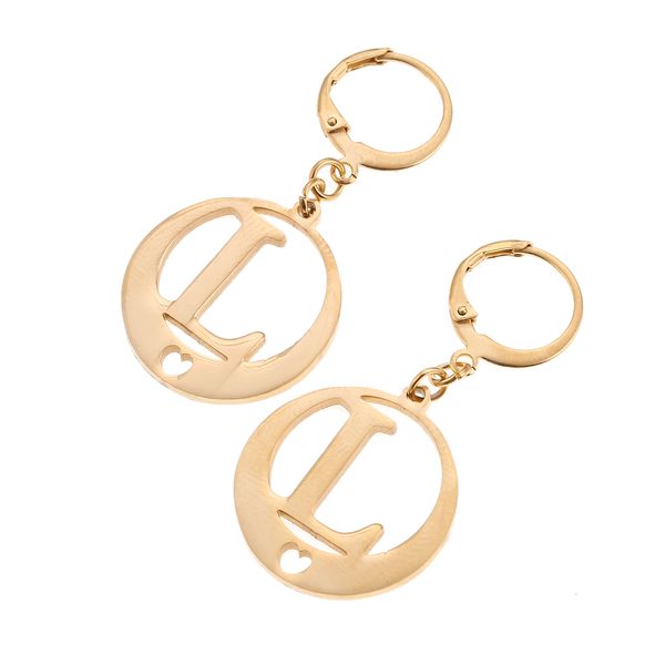 alphabet earring monogram trendy simple letters stainless steel jewelry initial pendant earring from a-z (l, Silver
alphabet earring monogram trendy simple letters stainless steel jewelry initial pendant earring from a-z (l, Silver
