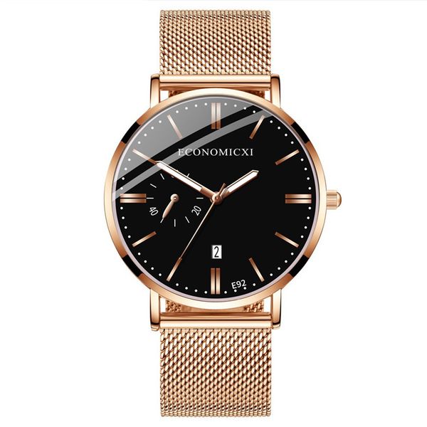 mens watches luxury simple stainless steel with luminous small dial men's watch reloj orologio uomo watches men high quality, Slivery;brown
mens watches luxury simple stainless steel with luminous small dial men's watch reloj orologio uomo watches men high quality, Slivery;brown